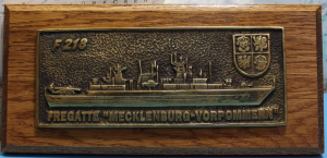 F 218 Fregatte Mecklenburg-Vorpommern Schiffswappen (1 St.)